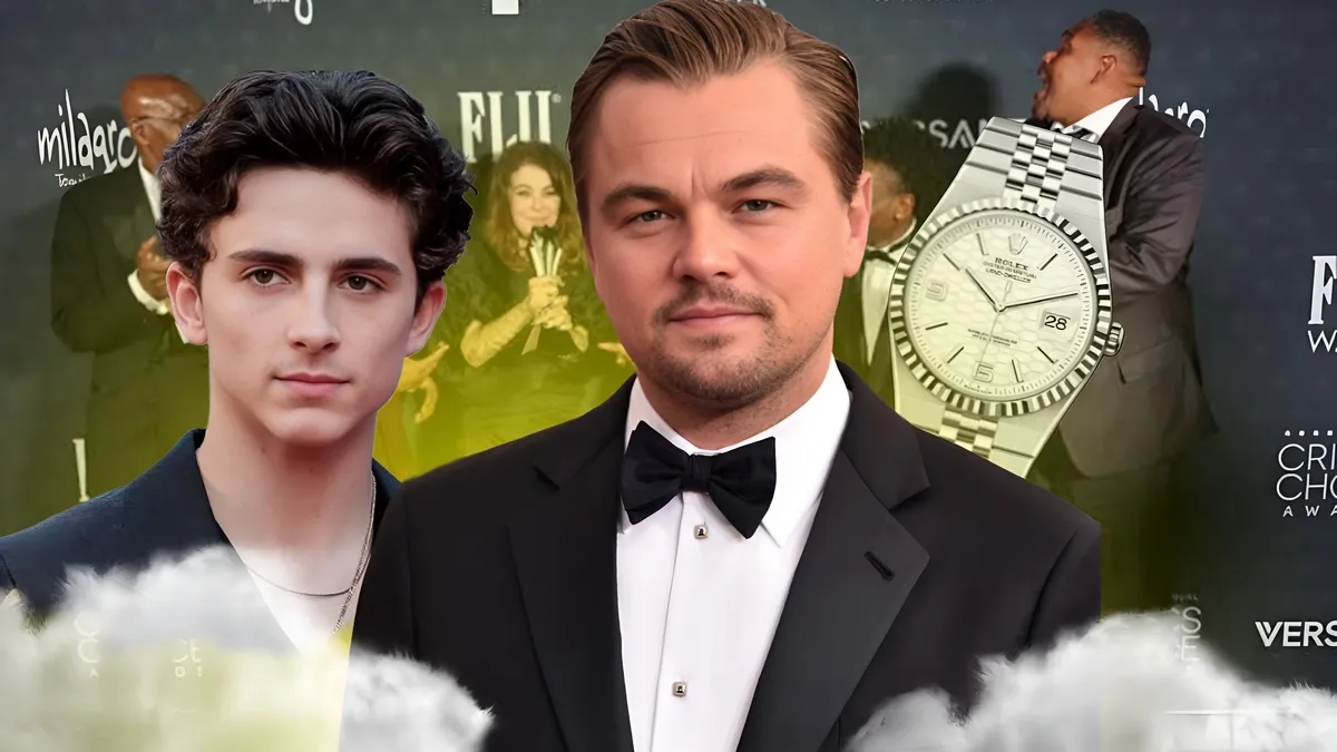 Ді Капріо, Шаламе та інші зірки відвідали Critics' Choice Awards: ось скільки коштують їх годинники