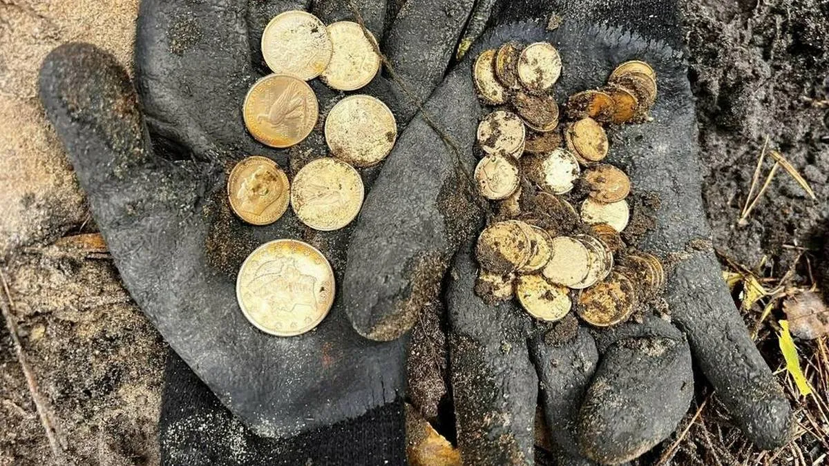 Знахідка на понад $ 300 тисяч: двоє туристів пішли на прогулянку до чеського лісу, а знайшли скарб