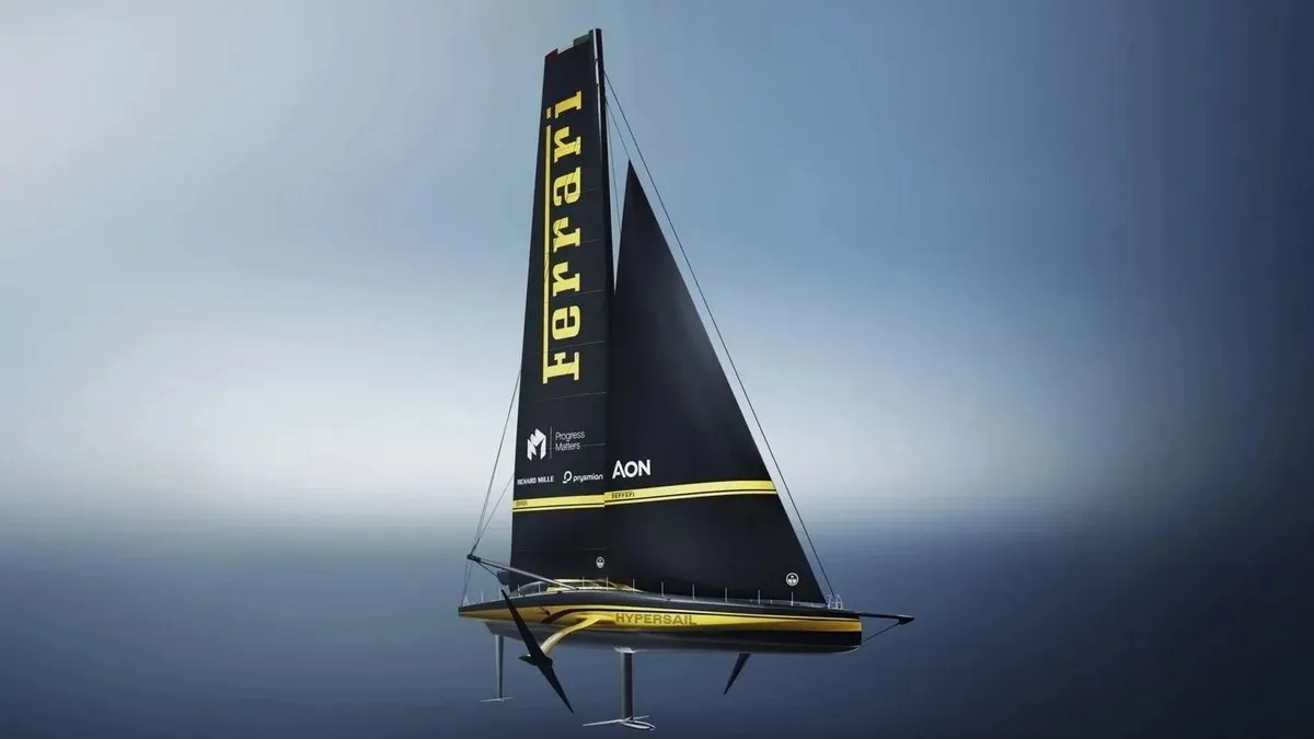 Ferrari, який ви ще не бачили: 30-метровий гігант на сонячних батареях вразив світ